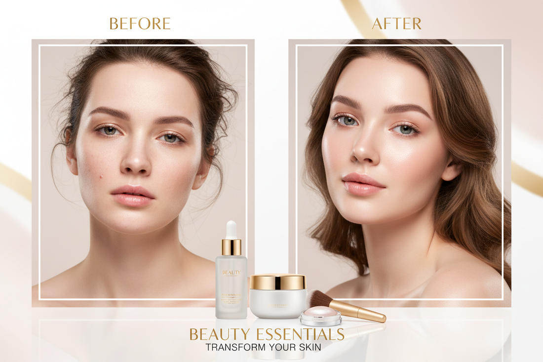Beauty Essentials Before & After Results