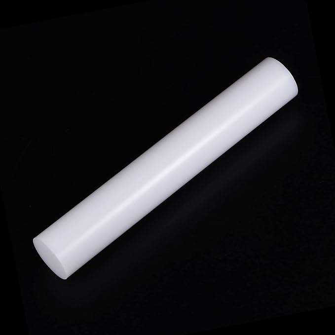 HARFINGTON Acrylic Clay Roller 6 Inch x 1 Inch Solid Non-Stick Plastic Round - Image 3