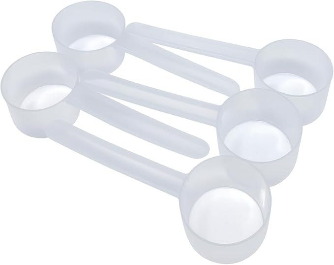 4 Teaspoon Long Handle Plastic Measuring Spoon by Supplement+and+Supply