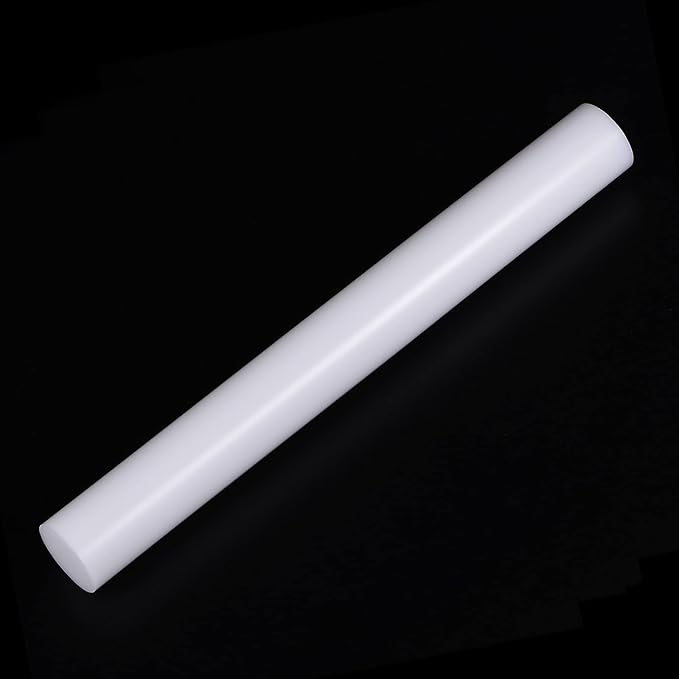 HARFINGTON Acrylic Clay Roller 9 Inch x 1 Inch Solid Non-Stick Plastic Round - Image 3