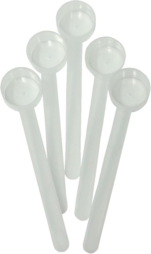 9 mL Long Handle Plastic Measuring Spoon by Supplement+and+Supply