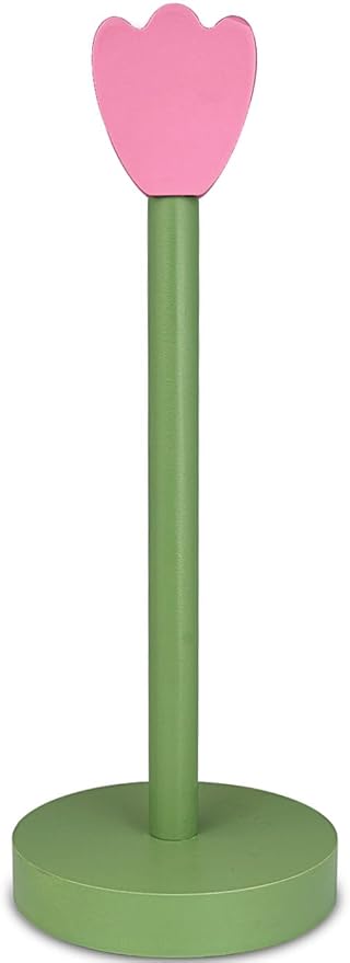 Modern Wooden Paper Towel Holder Stand - Image 5