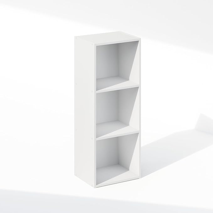 Furinno Reed Closet Organizers and Storage, 3-Tier Closet Organizer, Open Shelf - Image 8