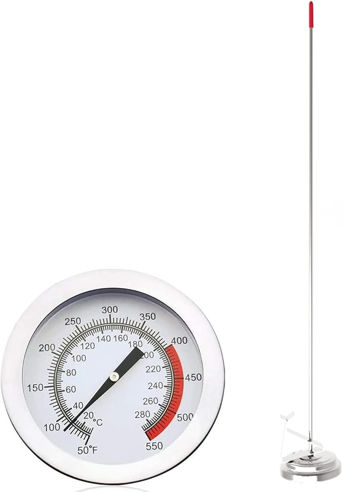 Lightbeam 16" Long Stem Deep Fry Thermometer - Image 2
