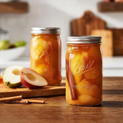 Ball Glass Mason Jars with Lids and Bands, Used - Image 8