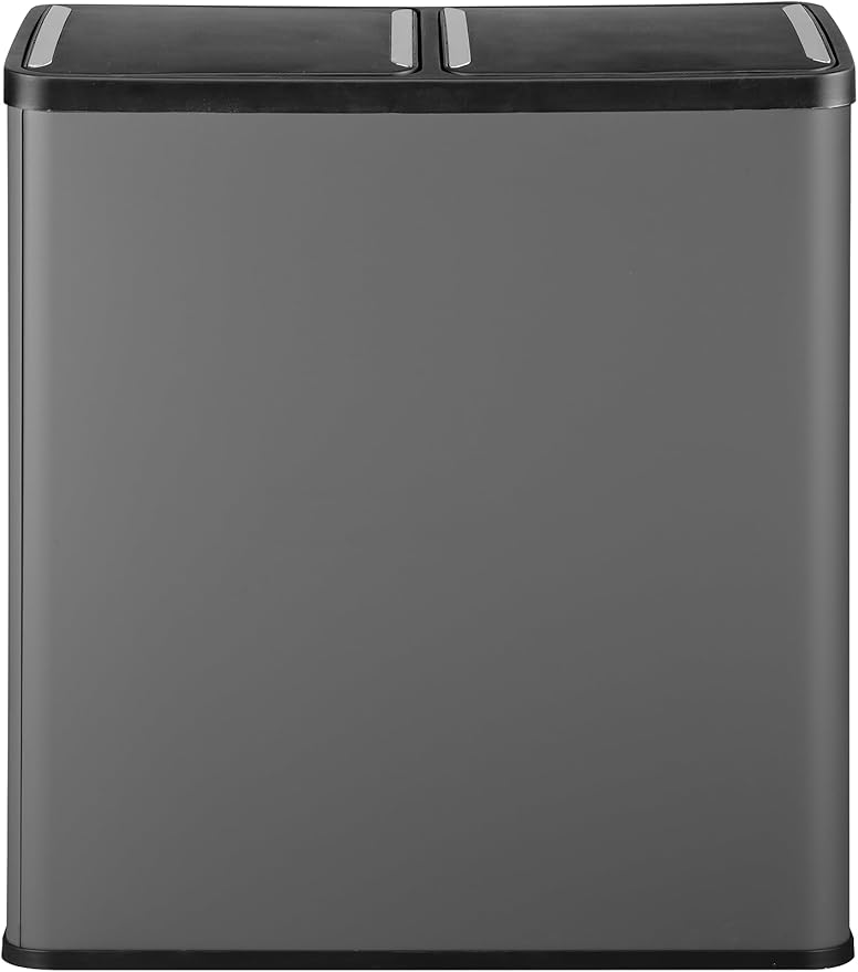 Step N' Sort The 18.5 Gallon Extra Large Capacity, Dual Trash and Recycling Bin - Image 5