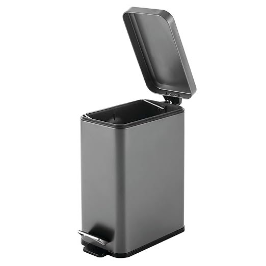 mDesign Pedal Bin — Waste Bin - Image 5