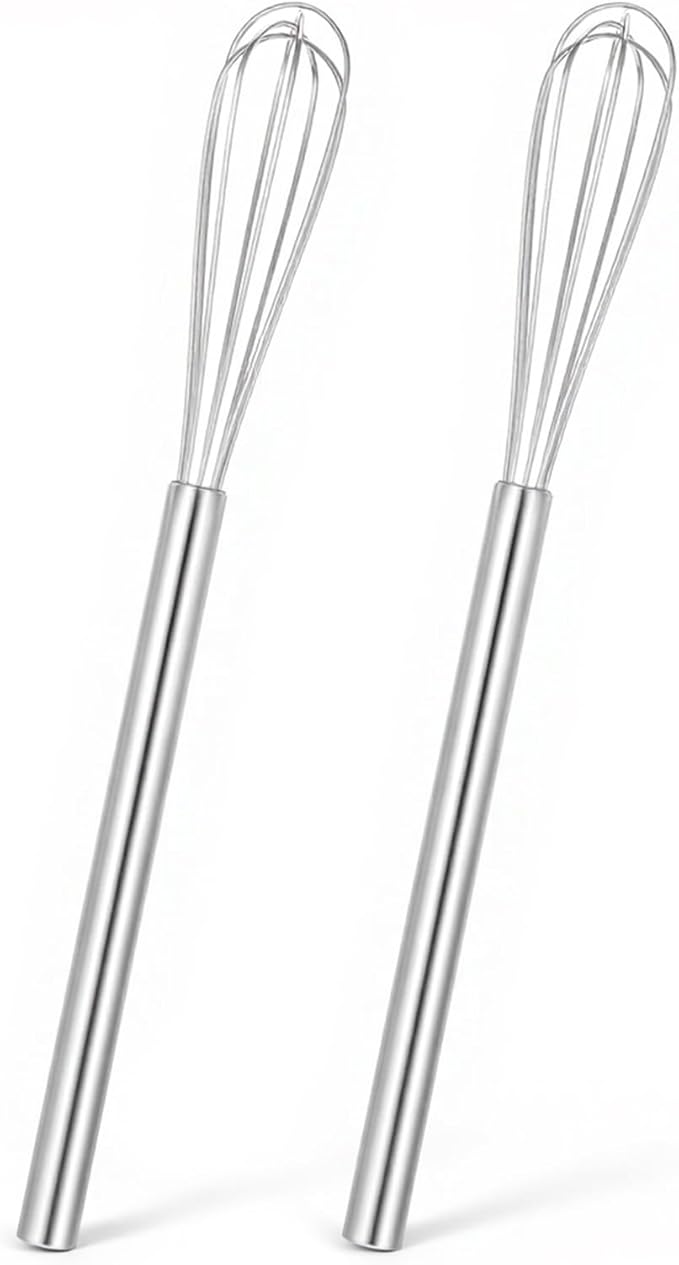 Ptwola 2 Pack Mini Whisk Small Whisks by Unknown