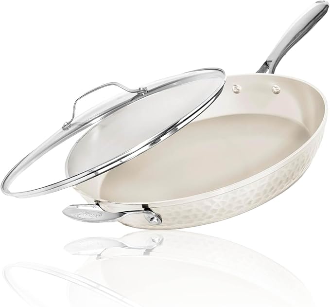 GOTHAM STEEL HAMMERED 14 Inch Non Stick Frying Pans by GothamSteel