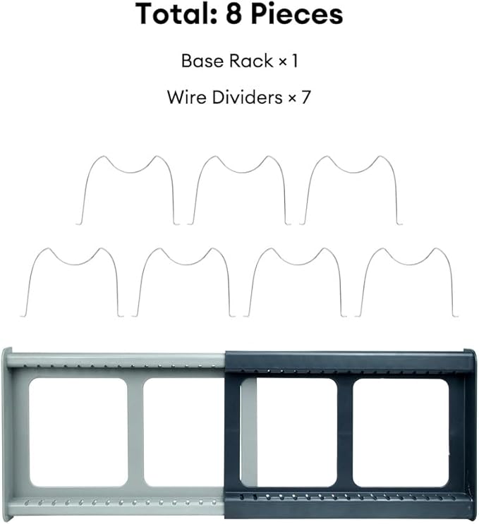 Pot and Pan Organizer Rack for Cabinet - Image 7