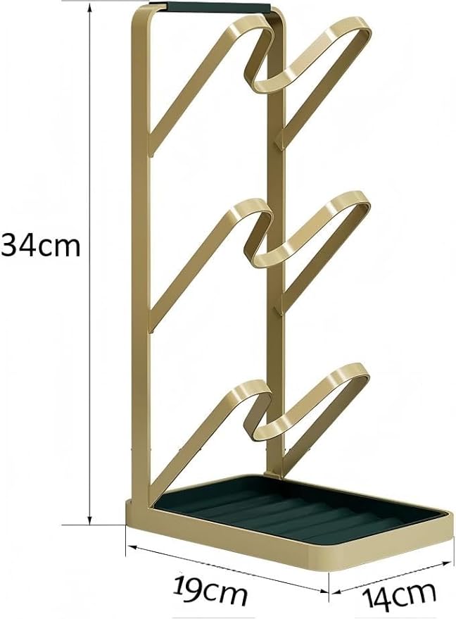 Lid Stand Lid Organizer Pot Lid Rack Holder - Image 2