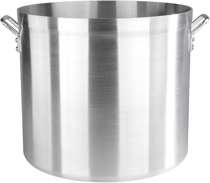 New Star Foodservice 80 Qt Aluminum Stock Pot, No Cover by NewStarFoodservice