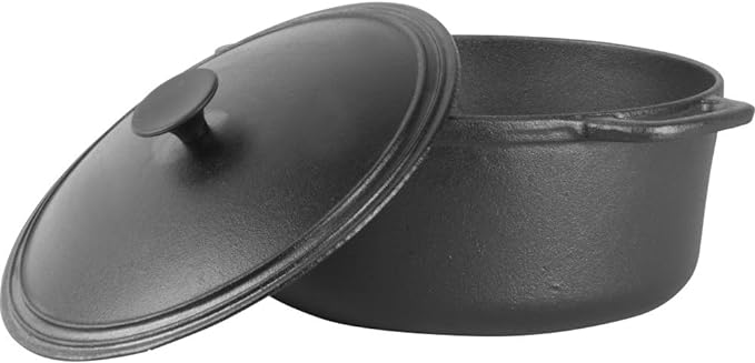COMMERCIAL CHEF 6.6 Quart Cast Iron Dutch Oven by CommercialChef