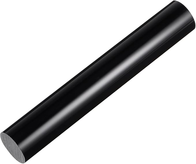 HARFINGTON Acrylic Clay Roller 6 Inch x 1 Inch Solid Non-Stick Plastic Round - Image 3