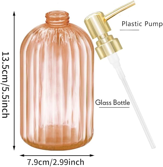 Ambre 2 Pack 14 Oz Kitchen Soap Dispenser - Image 2