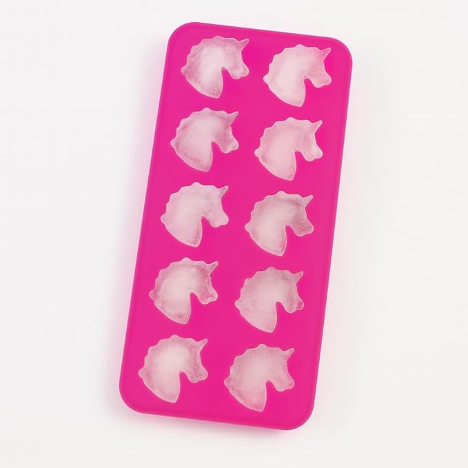 HIC Kitchen Silicone Unicorns Ice Cube Tray, Makes 10 Unicorns - Image 5