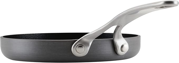 Anolon Hard Anodized Nonstick Mini Skillet/Frying/Egg Pan, Stainless Steel - Image 11
