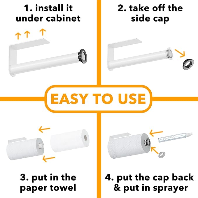 SpaceAid SprayNeat Paper Towel Holder - Image 6