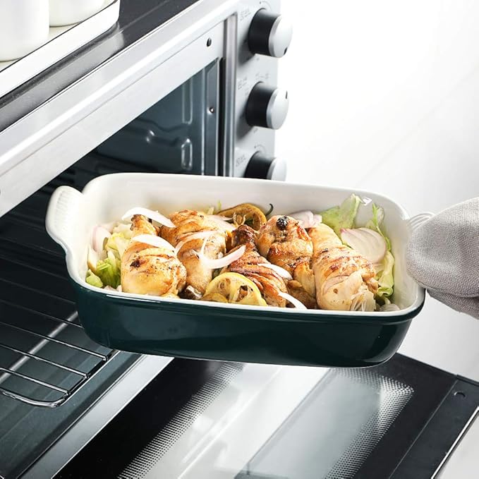 Sweejar Baking Pans Set, Ceramic 9x13 Baking Dish - Image 4