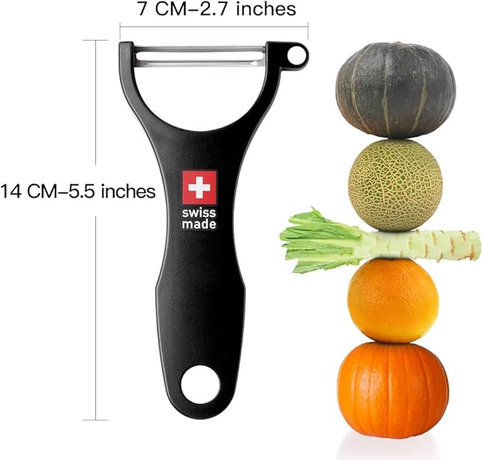 Original Swiss Made Peeler Vegetable&Fruits stainless steel blade Peeler - Image 2