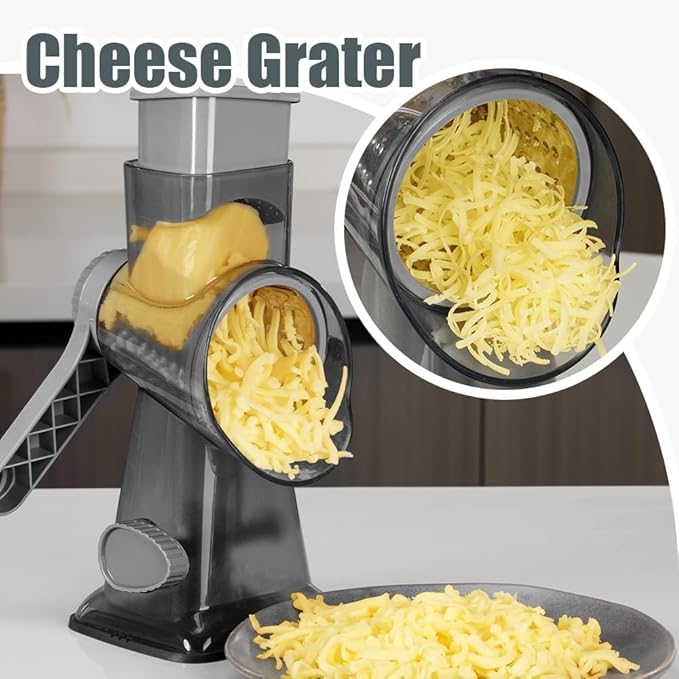 KEOUKE Rotary Cheese Grater Pro 6 in 1 - Image 6