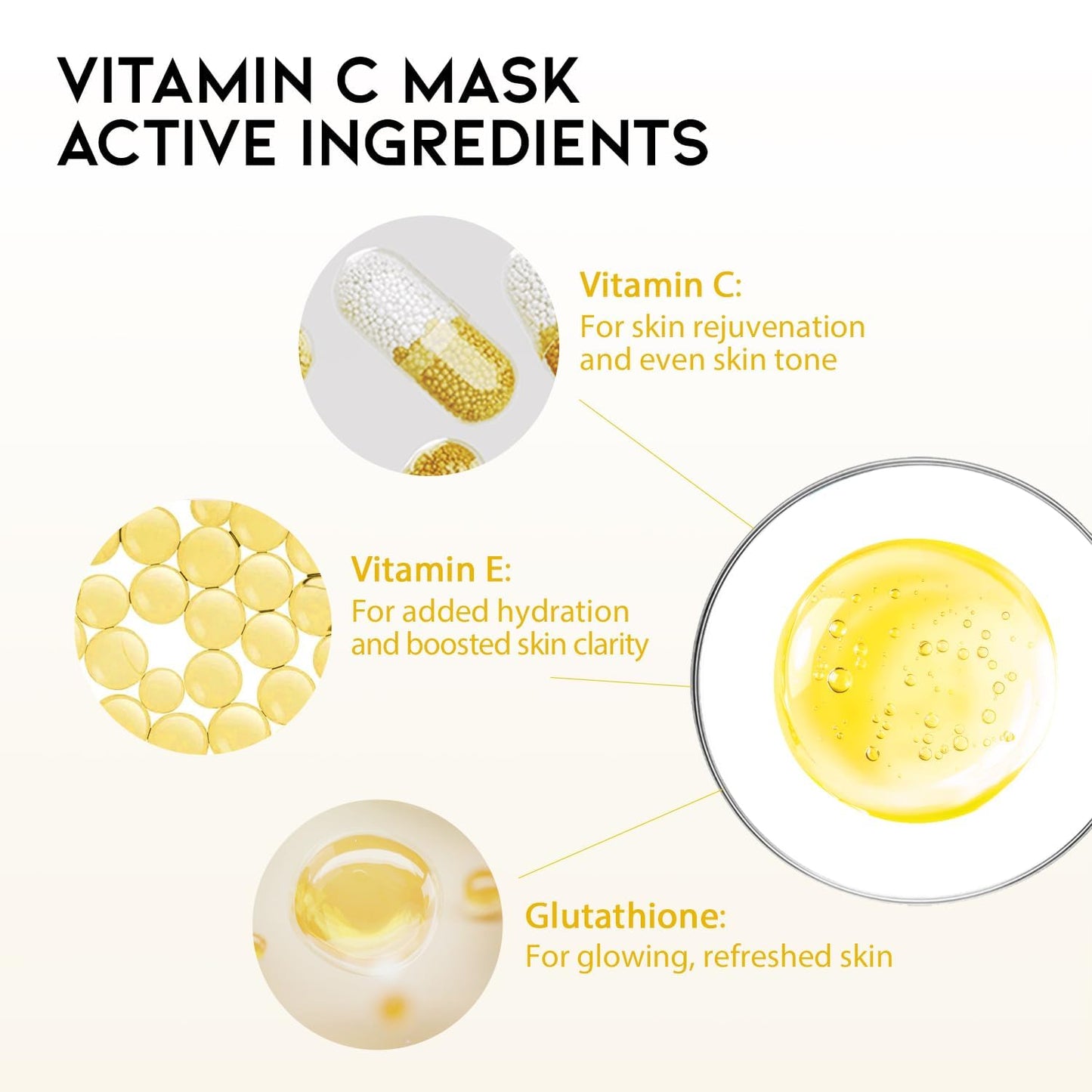 #OOTD Face Mask Korean Skincare for Dry Sensitive Skin | Hydrating, Revitalizing, Calming, Collagen, Ceramide, Cica, Vitamin C Serum Sheet Masks (12EA)