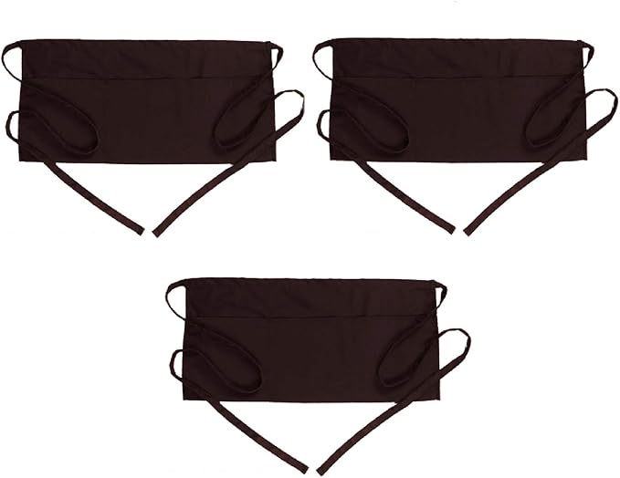 BOHARERS Waist Apron with 3 Pockets 3 Pack by BOHARERS