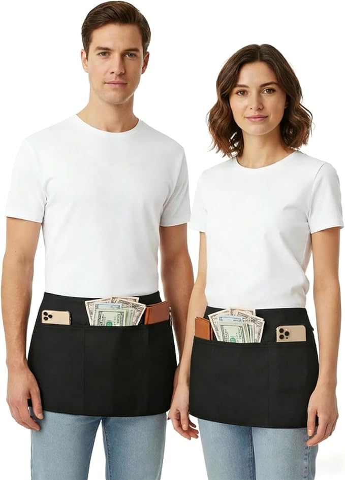 BOHARERS 4 Pack Waitress Apron - Image 4