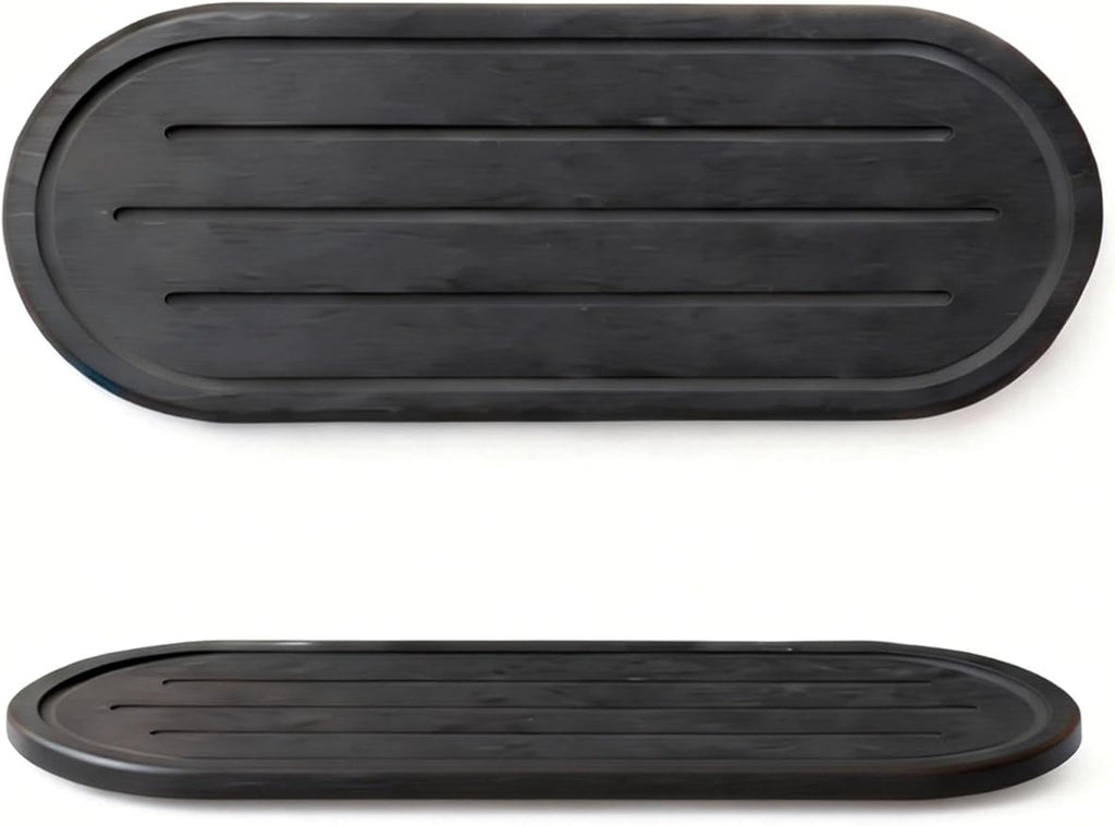 Razborci 2PCS Water Absorbing Stone Drying Tray Mat - Image 7