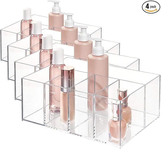 iDesign 5-Section Divided Vanity Organizer by iDesign