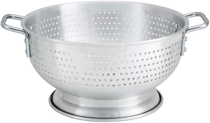 Winco ALO-11BH Aluminum Colander by Winco
