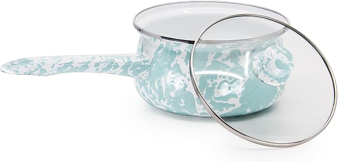 Golden Rabbit Enamelware Sauce Pan - Image 2