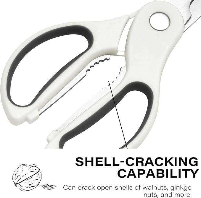 Kitchen Scissors with Magnetic Holder Heavy Duty Magnetic Scissors - Image 7