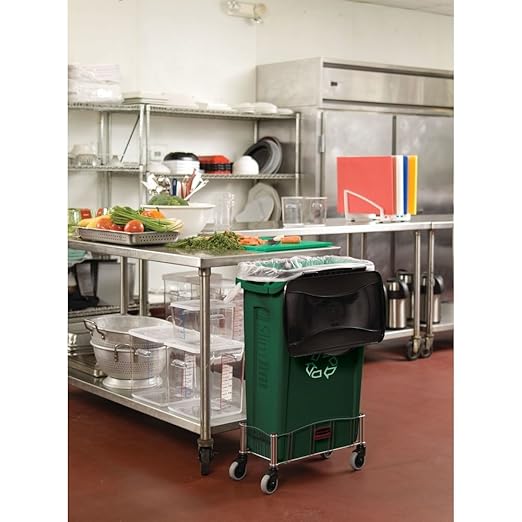 Rubbermaid Commercial Products Slim Jim Trash/Garbage Can - Image 4