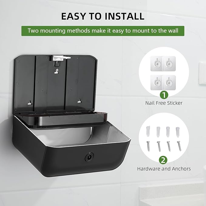 Wall Mount Paper Towel Dispensers, Modundry Multifold Paper Towel Dispenser - Image 6