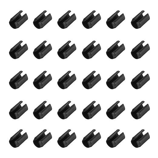 MECCANIXITY 120Pcs Slotted Split Roll Pins 4/25 Inch Dia. 6/25 Inch Length by MECCANIXITY