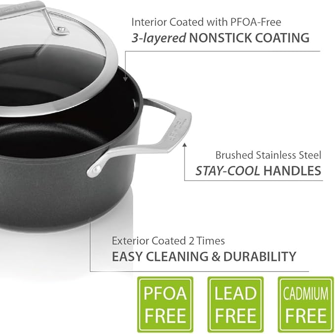 TECHEF - Onyx Collection - 5-quart Soup Pot - Image 7