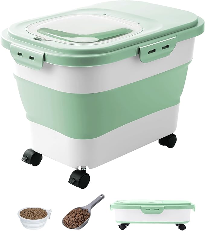 20-23 Lbs Dog Food Storage Container by DDMOMMYCOLLAPSIBLEFOODSTORAGECONTAINERFAMILY