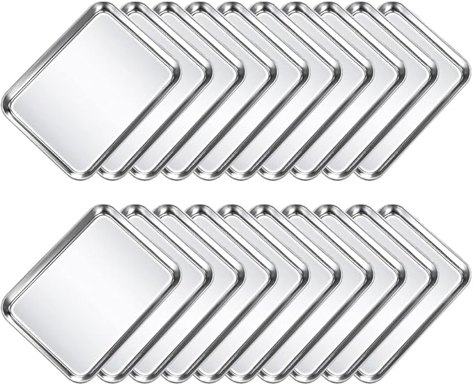 20-Piece Baking Sheet Set by Voittozege