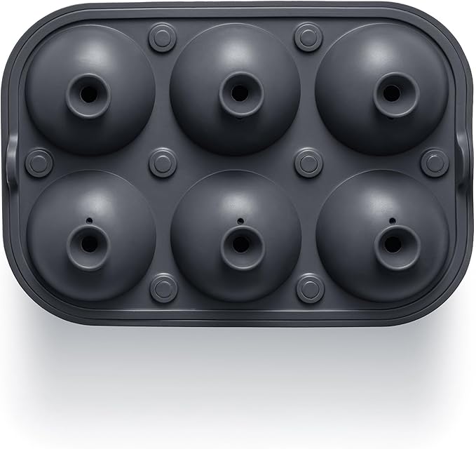 Ice Cube Molds – Large Silicone Ice & Sphere Mold Combo - Image 8