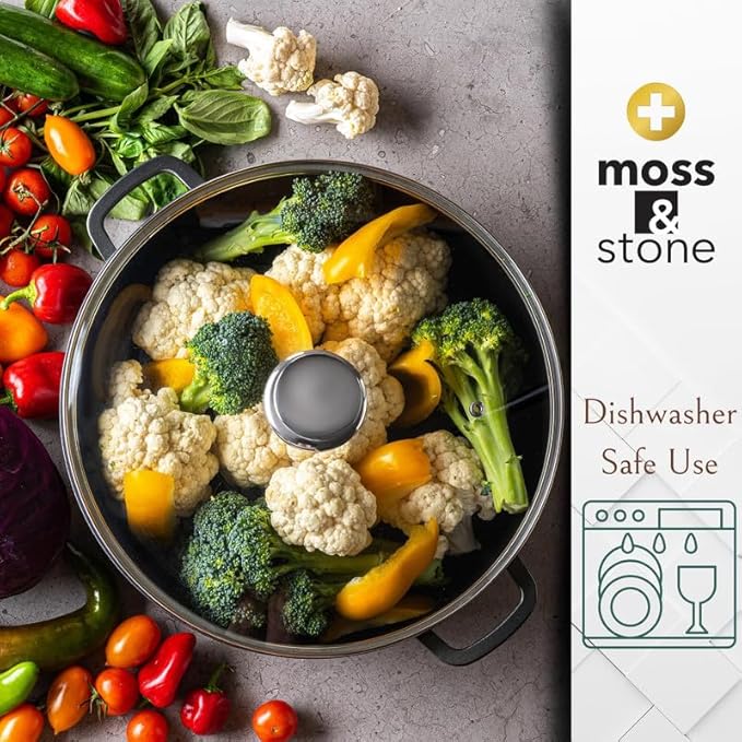 Moss & Stone 12 Inch Nonstick Large Skillet - Image 7