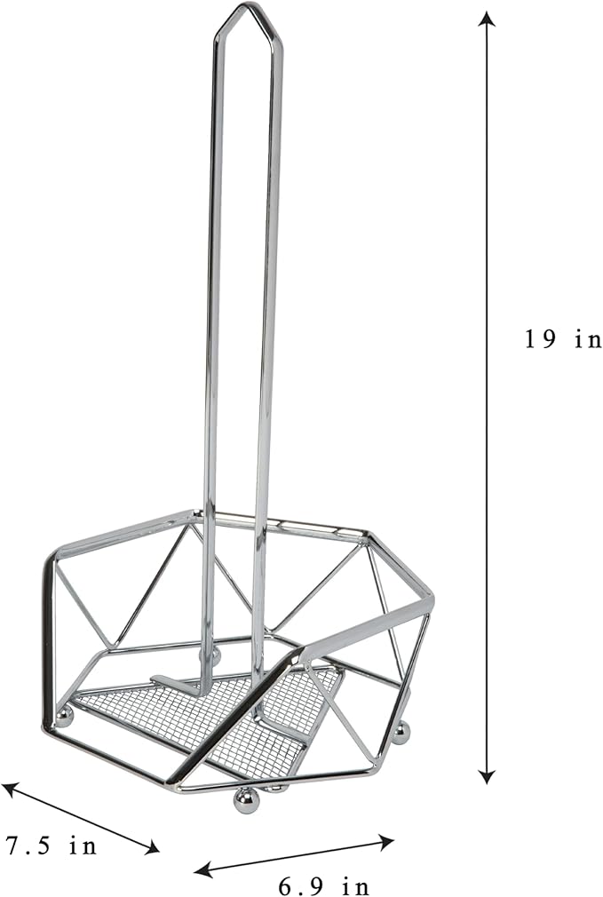Kitchen Details Geode Paper Towel Holder | Countertop | Free Standing | Holds 1 - Image 6