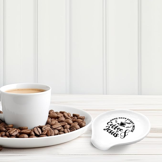 Funny Coffee Spoon Holder-Coffee Spoon Rest-Cafe Bar Station Accessories-Good - Image 4