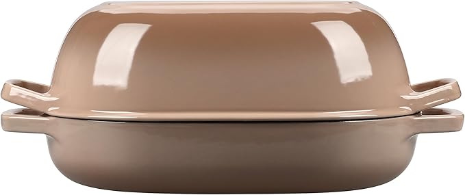 EDGING CASTING Enameled Cast Iron Oval Dutch Oven Pot - Image 6