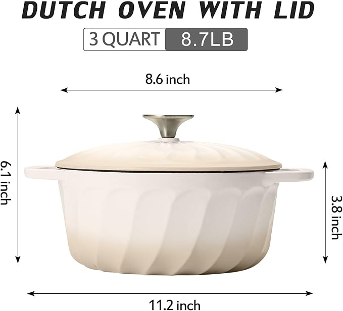 Enameled Cast Iron Dutch Oven - Image 2