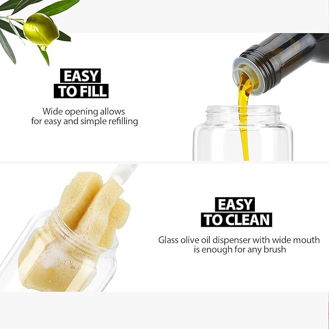Aelga Olive Oil Dispenser Bottle - Image 3