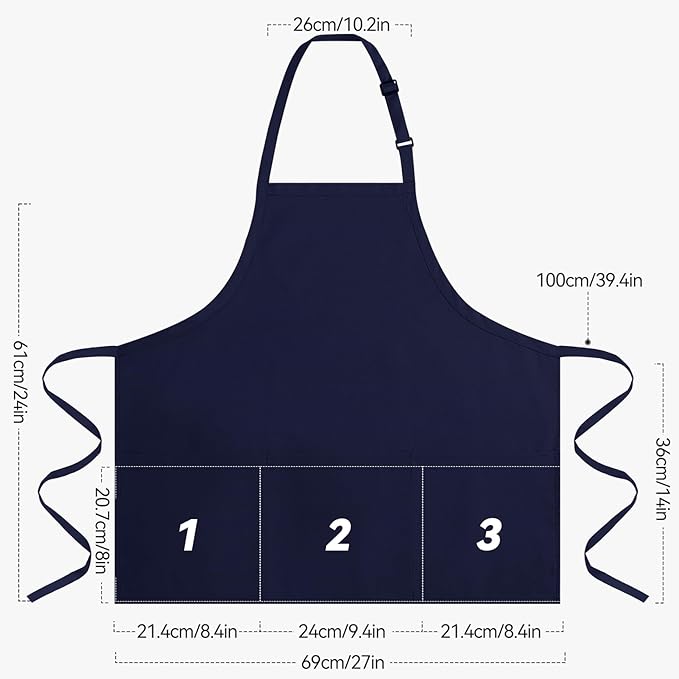 NLUS Kitchen Cooking Apron - Image 2
