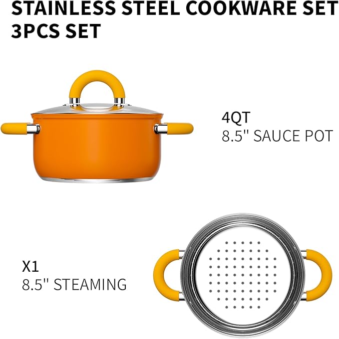 Vegetable Steamer, 4 Quart Steamer - Image 2