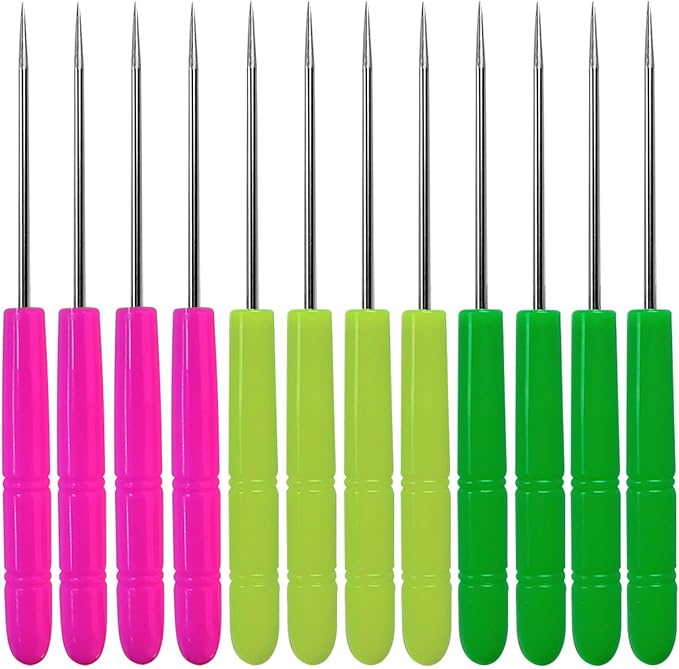 12 Pcs Sugar Stir Needle Scriber Needle Biscuit Icing Pin DIY Baking Pin by TTSAM