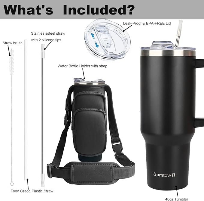 40oz Stainless Steel Double Vacuum Tumbler - Image 7